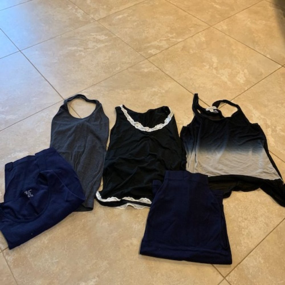 lot of 5 woman's tank tops size s